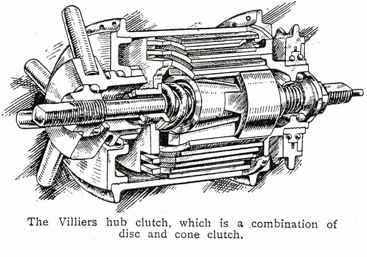 villiers free engine hub